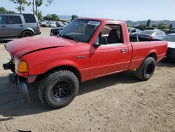 Salvage trucks for sale at San Martin, CA auction: 2001 Ford Ranger