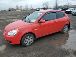 Vehiculos salvage en venta de Copart Montreal Est, QC: 2010 Hyundai Accent SE