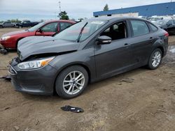 Vehiculos salvage en venta de Copart Woodhaven, MI: 2016 Ford Focus SE