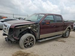 Salvage cars for sale from Copart Houston, TX: 2010 Ford F150 Supercrew