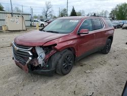 Chevrolet Traverse salvage cars for sale: 2020 Chevrolet Traverse LT