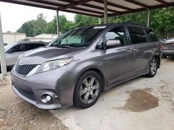 Toyota Sienna Sport salvage cars for sale: 2013 Toyota Sienna Sport