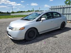 Salvage cars for sale at Ottawa, ON auction: 2007 Honda Civic LX