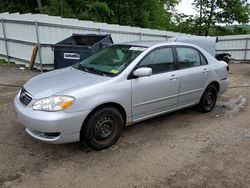 Salvage cars for sale from Copart Center Rutland, VT: 2007 Toyota Corolla CE