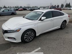 Salvage cars for sale at Rancho Cucamonga, CA auction: 2020 Honda Accord Hybrid EX