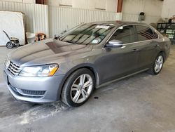 Salvage cars for sale at Lufkin, TX auction: 2013 Volkswagen Passat SE