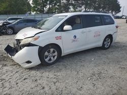 Toyota Sienna le salvage cars for sale: 2017 Toyota Sienna LE