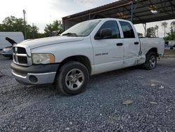 Salvage cars for sale from Copart Cartersville, GA: 2004 Dodge RAM 1500 ST