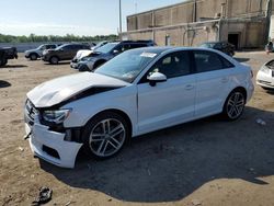 Salvage cars for sale at Fredericksburg, VA auction: 2017 Audi A3 Premium