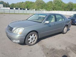 Salvage cars for sale at Assonet, MA auction: 2001 Lexus LS 430