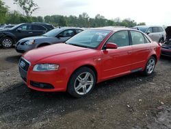 Salvage cars for sale from Copart Des Moines, IA: 2008 Audi A4 2.0T Quattro
