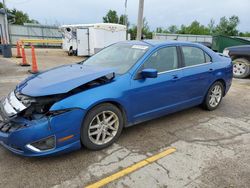 Salvage cars for sale at Pekin, IL auction: 2012 Ford Fusion SEL