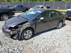 Salvage cars for sale from Copart Waldorf, MD: 2013 Honda Civic LX
