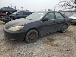 Salvage cars for sale from Copart Mercedes, TX: 2002 Toyota Camry LE