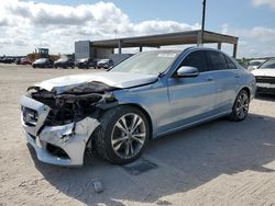 Salvage cars for sale at West Palm Beach, FL auction: 2018 Mercedes-Benz C300