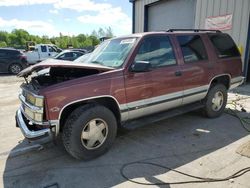 Salvage cars for sale at Duryea, PA auction: 1996 Chevrolet Tahoe K1500