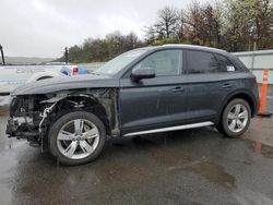 Salvage cars for sale from Copart Brookhaven, NY: 2018 Audi Q5 Premium