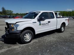 Salvage cars for sale at Grantville, PA auction: 2015 Ford F150 Super Cab