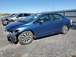 Salvage cars for sale from Copart Ottawa, ON: 2010 Honda Civic EXL