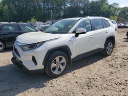 Salvage cars for sale at North Billerica, MA auction: 2021 Toyota Rav4 XLE Premium