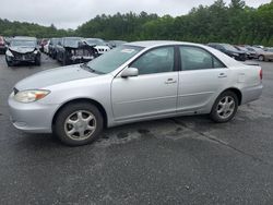 Toyota Camry LE salvage cars for sale: 2002 Toyota Camry LE