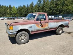 Ford f250 salvage cars for sale: 1989 Ford F250