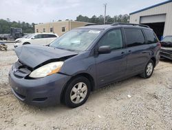 Salvage cars for sale from Copart Ellenwood, GA: 2006 Toyota Sienna CE