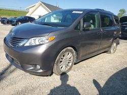 Salvage cars for sale from Copart Northfield, OH: 2015 Toyota Sienna XLE