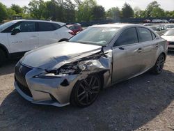Salvage cars for sale at Madisonville, TN auction: 2016 Lexus IS 200T