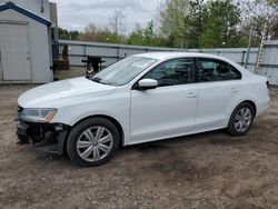 Salvage cars for sale at Lyman, ME auction: 2017 Volkswagen Jetta S