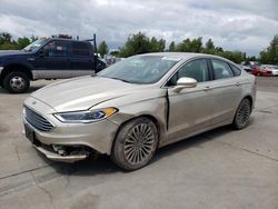 Ford salvage cars for sale: 2017 Ford Fusion SE