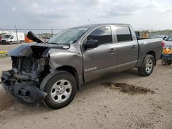 Salvage cars for sale at Houston, TX auction: 2017 Nissan Titan S