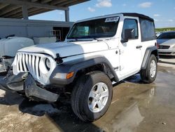 Jeep Wrangler Sport salvage cars for sale: 2023 Jeep Wrangler Sport