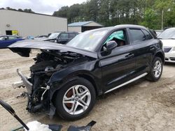 Salvage cars for sale at Seaford, DE auction: 2018 Audi Q5 Premium