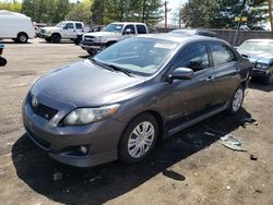 Salvage cars for sale from Copart Denver, CO: 2009 Toyota Corolla Base