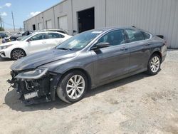 Salvage cars for sale from Copart Jacksonville, FL: 2015 Chrysler 200 C