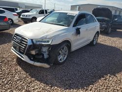 Salvage cars for sale from Copart Phoenix, AZ: 2018 Audi Q3 Premium Plus