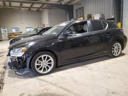 Salvage cars for sale at West Mifflin, PA auction: 2013 Lexus CT 200