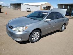 Toyota Camry le Vehiculos salvage en venta: 2005 Toyota Camry LE