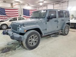 Salvage cars for sale at Columbia, MO auction: 2015 Jeep Wrangler Unlimited Rubicon