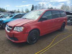 Salvage cars for sale from Copart Bowmanville, ON: 2012 Dodge Grand Caravan SE