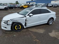 Salvage cars for sale at Woodhaven, MI auction: 2015 Audi A3 Premium