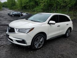 Salvage cars for sale from Copart Marlboro, NY: 2017 Acura MDX Technology