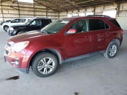 Chevrolet Equinox lt salvage cars for sale: 2010 Chevrolet Equinox LT