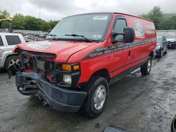 Salvage cars for sale from Copart Grantville, PA: 2014 Ford Econoline E350 Super Duty Van