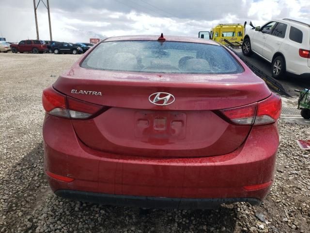 2016 Hyundai Elantra SE