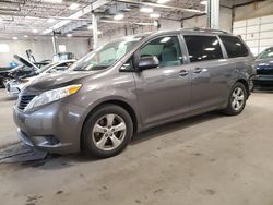 Salvage cars for sale at Blaine, MN auction: 2011 Toyota Sienna LE