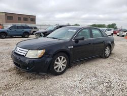 Salvage cars for sale at Kansas City, KS auction: 2008 Ford Taurus SEL