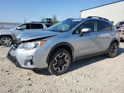 Vehiculos salvage en venta de Copart Appleton, WI: 2016 Subaru Crosstrek Limited