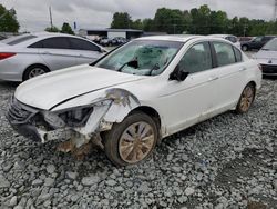 Salvage cars for sale at Mebane, NC auction: 2011 Honda Accord EXL